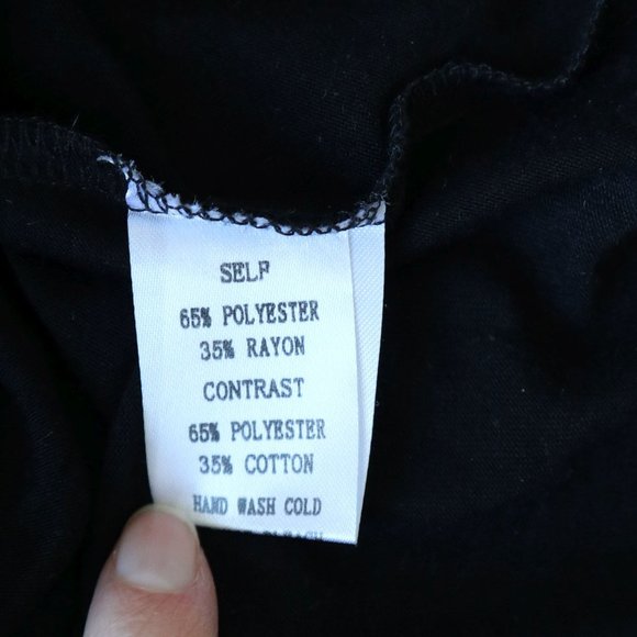 Nameless Black Mini Dress with Sweetheart Iridescent Panel - Picture 9 of 10